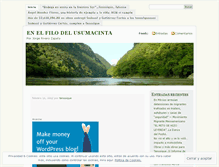 Tablet Screenshot of jorgerivero.wordpress.com