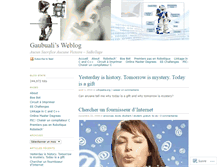 Tablet Screenshot of gaubuali.wordpress.com