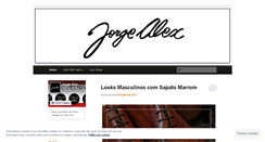 Desktop Screenshot of jorgealexlovers.wordpress.com