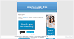 Desktop Screenshot of doramaniacas.wordpress.com