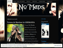 Tablet Screenshot of nomadsmusic.wordpress.com