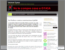 Tablet Screenshot of gyasa.wordpress.com