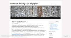 Desktop Screenshot of housingloansgp.wordpress.com