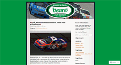 Desktop Screenshot of beanocupseries.wordpress.com