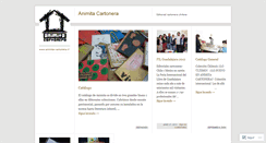 Desktop Screenshot of animitacartonera.wordpress.com