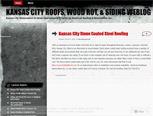 Tablet Screenshot of kansascityroofs.wordpress.com