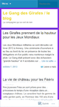 Mobile Screenshot of legangdesgirafes.wordpress.com