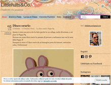 Tablet Screenshot of littlehats.wordpress.com