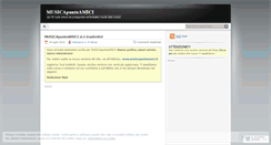 Desktop Screenshot of musicapuntoamici.wordpress.com