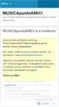 Mobile Screenshot of musicapuntoamici.wordpress.com