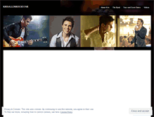 Tablet Screenshot of krisallenrockstar.wordpress.com