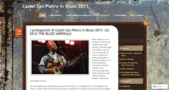 Desktop Screenshot of castelsanpietroinblues.wordpress.com