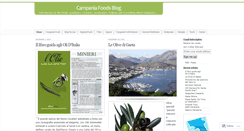 Desktop Screenshot of campaniafood.wordpress.com