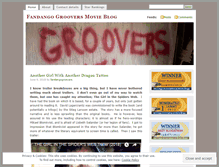 Tablet Screenshot of fandangogroovers.wordpress.com