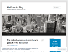 Tablet Screenshot of eclecticbusiness.wordpress.com
