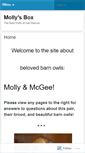 Mobile Screenshot of mollysbox.wordpress.com