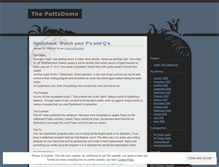 Tablet Screenshot of pottsc.wordpress.com