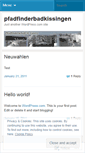 Mobile Screenshot of pfadfinderbadkissingen.wordpress.com