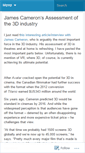Mobile Screenshot of 3dcontentblog.wordpress.com