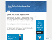 Tablet Screenshot of conorparlo.wordpress.com