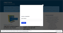 Desktop Screenshot of objethos.wordpress.com