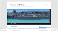 Desktop Screenshot of mindanaohouse.wordpress.com