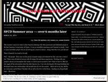 Tablet Screenshot of mackdancestothemusic.wordpress.com