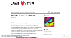 Desktop Screenshot of jamieheartsstuff.wordpress.com