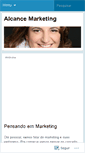 Mobile Screenshot of alcancemarketing.wordpress.com