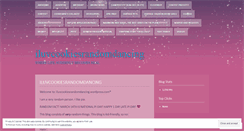 Desktop Screenshot of iluvcookiesrandomdancing.wordpress.com
