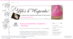 Desktop Screenshot of lifesacupcake.wordpress.com