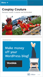 Mobile Screenshot of cosplaycouture.wordpress.com