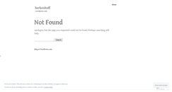 Desktop Screenshot of herkenhoff.wordpress.com