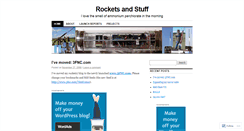 Desktop Screenshot of dcrocketeer.wordpress.com