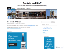 Tablet Screenshot of dcrocketeer.wordpress.com