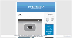 Desktop Screenshot of ecoescolasccf.wordpress.com