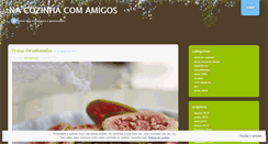 Desktop Screenshot of nacozinhacomamigos.wordpress.com