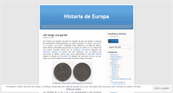 Desktop Screenshot of historiadeeuropa.wordpress.com
