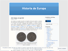 Tablet Screenshot of historiadeeuropa.wordpress.com