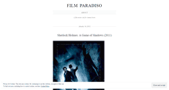 Desktop Screenshot of filmparadiso.wordpress.com