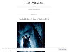 Tablet Screenshot of filmparadiso.wordpress.com