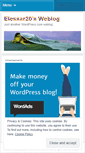 Mobile Screenshot of elessar20.wordpress.com