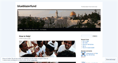 Desktop Screenshot of blueblazerfund.wordpress.com
