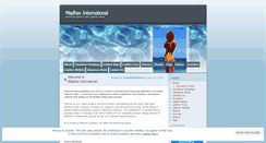 Desktop Screenshot of mahimafashions.wordpress.com