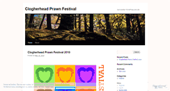 Desktop Screenshot of prawnfestival.wordpress.com