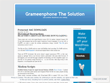 Tablet Screenshot of gpinternet.wordpress.com