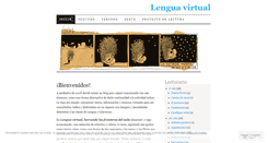 Desktop Screenshot of lenguavirtual.wordpress.com