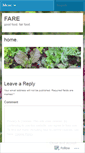 Mobile Screenshot of freshfare.wordpress.com
