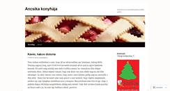 Desktop Screenshot of ancsika1.wordpress.com