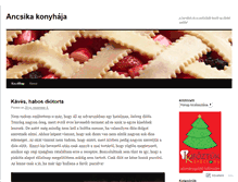 Tablet Screenshot of ancsika1.wordpress.com